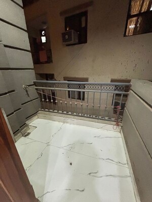 Balcony in 1 BHK Builder Floor at Freedom Fighters Vihar – for Rent