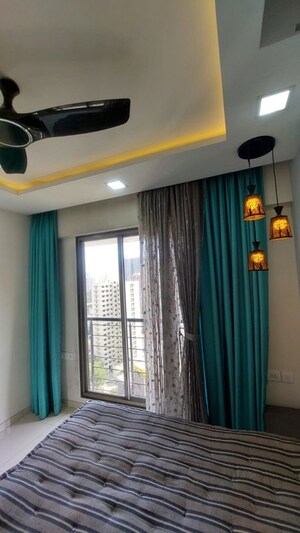 Building Lobby in 1 BHK Apartment at Runwal Eirene, Balkum Pada – for Rent