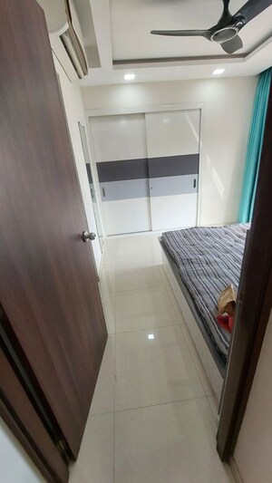 Bathroom in 1 BHK Apartment at Runwal Eirene, Balkum Pada – for Rent