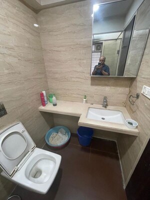 Bathroom in 3 BHK Apartment at Ambedkar Nagar – for Sale