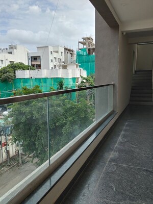 Balcony in 3 BHK Apartment at Kakatiya Hills, Jubilee Hills – for Rent