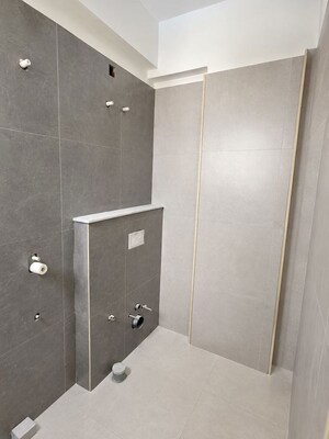 Bathroom in 3 BHK Apartment at Samyuktha The Golden Gate House, Horamavu – for Sale