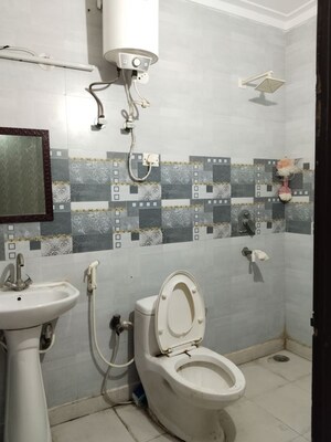 Bathroom in 3 BHK Builder Floor at Sector 37 – for Rent