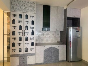 Kitchen in 2 BHK Apartment at Hallmark Skyrena, Narsingi – for Rent