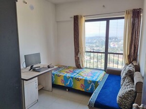 Bedroom in 1 BHK Apartment at Shapoorji Pallonji Joyville Hadapsar Annexe, Hadapsar – for Rent