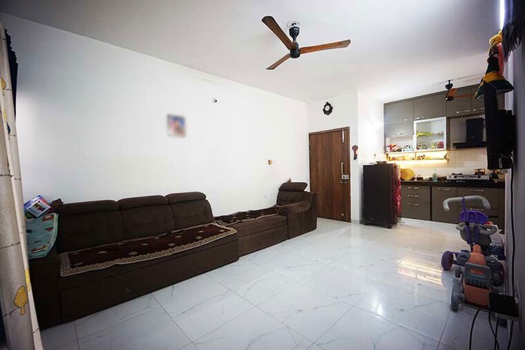 Kitchen, vtp-purvanchal 2 Bedroom 640 Sq.Ft. Apartment In Wagholi Pune 10552506