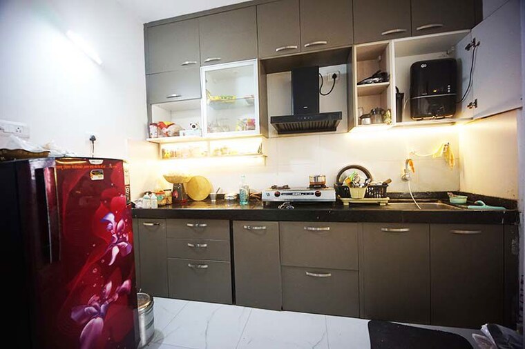 Kitchen, vtp-purvanchal 2 Bedroom 640 Sq.Ft. Apartment In Wagholi Pune 10552506