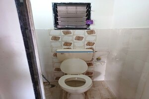 Bathroom in 1 RK Independent House at Kharadi – for Rent