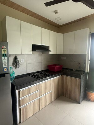 Kitchen in Studio Apartment at Gera Adara, Hinjewadi – for Rent