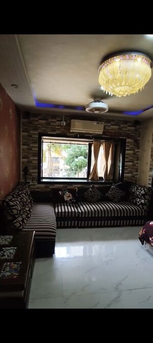 Living Room in 1 BHK Apartment at Gokul Nagri 2, Kandivali East – for Rent