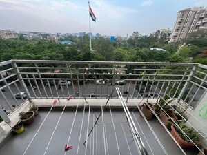 Balcony in 2 BHK Apartment at Brahma F Residences, Kalyani Nagar – for Rent