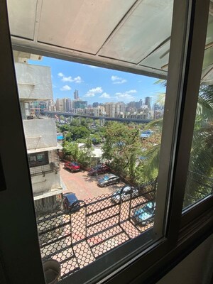 Balcony in 2 BHK Apartment at Bredco Viceroy Court, Kandivali East – for Rent