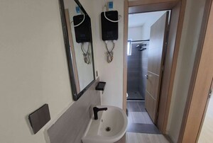 Bathroom in 1 BHK Apartment at Haware My First Home, Shilphata – for Sale