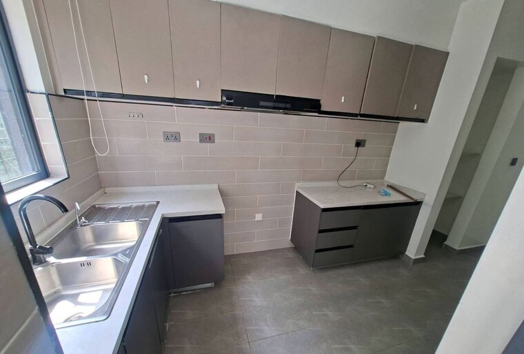 Kitchen, haware-my-first-home 1 Bedroom 546 Sq.Ft. Apartment In Shilphata Thane 10552650