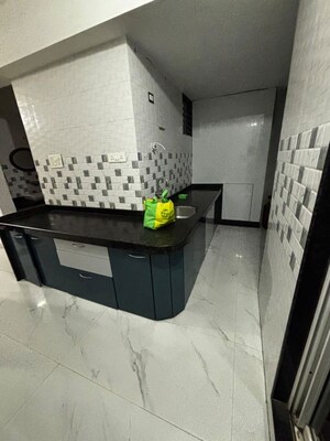 Kitchen in 3 BHK Apartment at Bhagwati Greens, Kharghar – for Rent