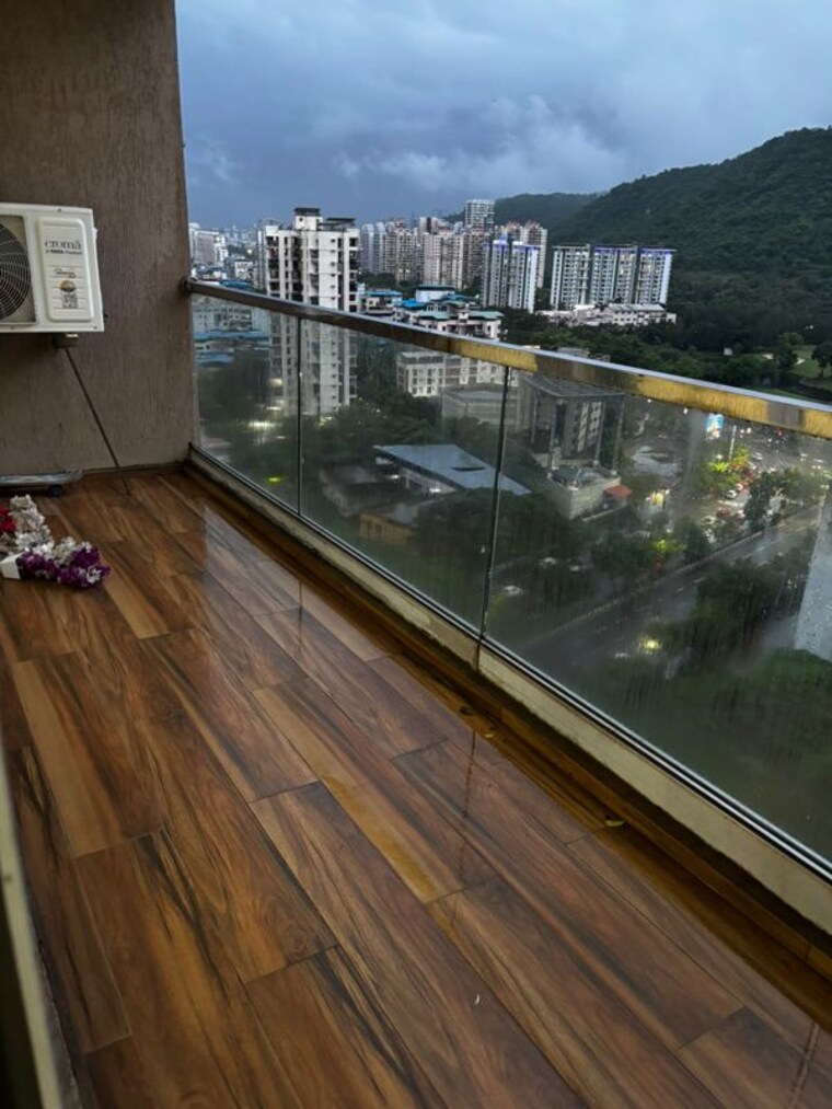 Balcony, bhagwati-greens 3 Bedroom 2000 Sq.Ft. Apartment In Kharghar Navi Mumbai 10552658