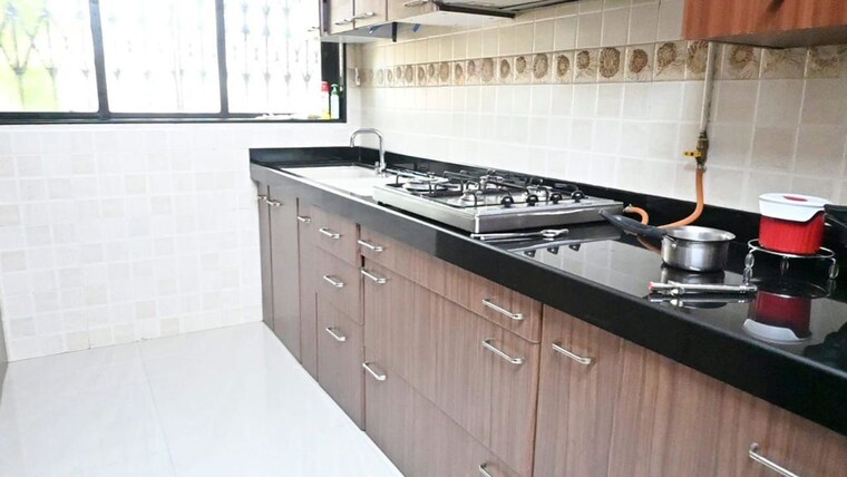 Kitchen, heritage-solitaire 3 Bedroom 1500 Sq.Ft. Apartment In Chembur Mumbai 10552689
