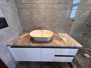 Bathroom in 3 BHK Builder Floor at Panchsheel Enclave – for Rent
