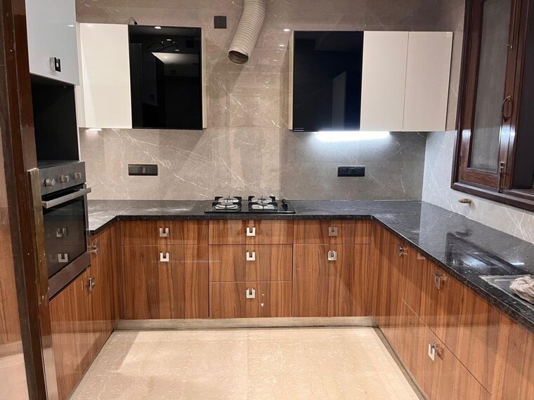 Kitchen, panchsheel enclave 3 Bedroom 2500 Sq.Ft. Builder Floor In Panchsheel Enclave Delhi 10552773