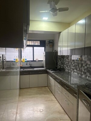 Kitchen in 2 BHK Apartment at Bandra West – for Rent
