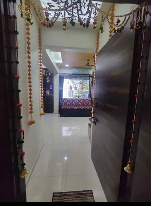 Living Room in 1 BHK Apartment at Ganesh Plaza CHS, Khanda Colony – for Sale