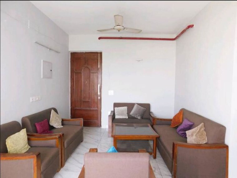 Living Room, urbtech-hilston 3 Bedroom 1650 Sq.Ft. Apartment In Sector 79 Noida 10552814