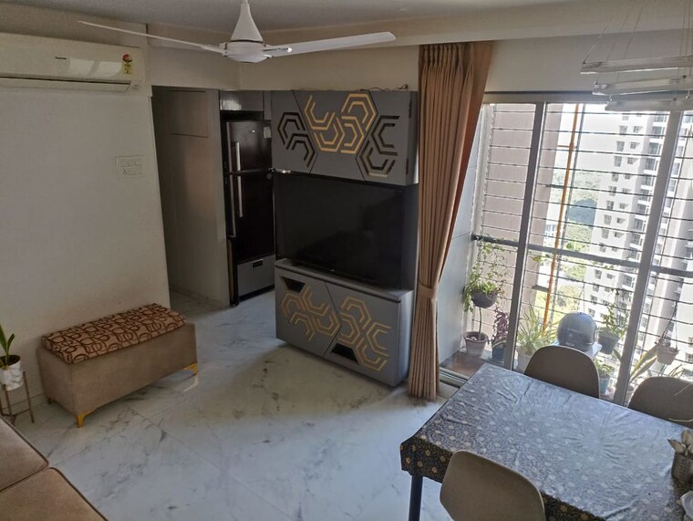 Living Room, runwal-eirene 2 Bedroom 570 Sq.Ft. Apartment In Balkum Pada Thane 10552802