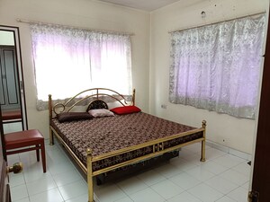 Bedroom in 1 BHK Apartment at Goel Ganga Nebula, Viman Nagar – for Rent