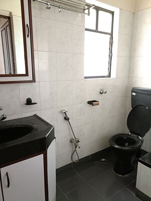 Bathroom in 1 BHK Apartment at Goel Ganga Nebula, Viman Nagar – for Rent