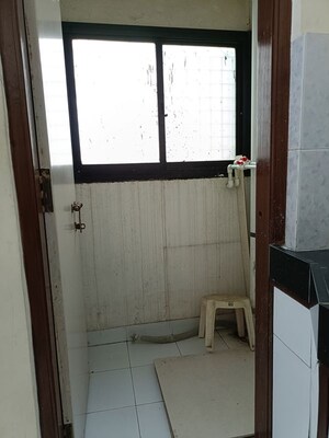 Bathroom in 1 BHK Apartment at Goel Ganga Nebula, Viman Nagar – for Rent