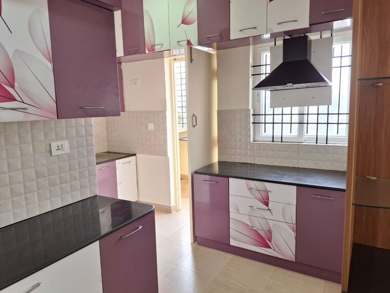 Kitchen, monarch-serenity 2.5 Bedroom 1380 Sq.Ft. Apartment In Thanisandra Main Road Bangalore 10552914