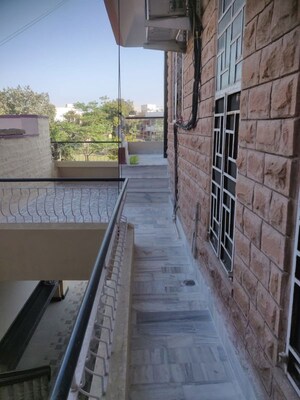 Balcony in 2 BHK Builder Floor at Shastri Nagar – for Rent