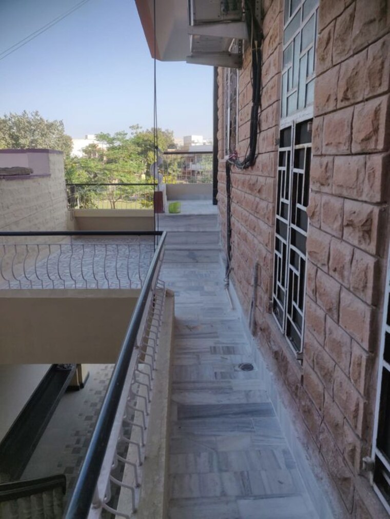 Balcony, shastri nagar 2 Bedroom 1800 Sq.Ft. Builder Floor In Shastri Nagar Jodhpur 10553017