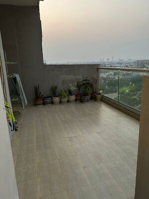 Balcony in 3.5 BHK Apartment at Prateek Edifice, Sector 107 – for Sale