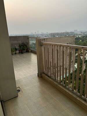 Balcony in 3.5 BHK Apartment at Prateek Edifice, Sector 107 – for Sale