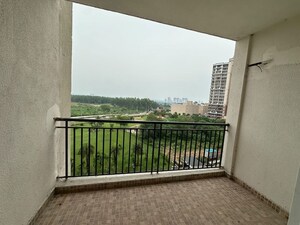 Balcony in 3 BHK Apartment at Omaxe The Resort, South Mullanpur – for Rent