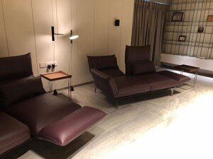 Living Room in 4 BHK Apartment at Oberoi Crest, Khar West – for Rent