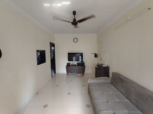 Living Room in 1 BHK Apartment at Flora Point, Mulund West – for Sale