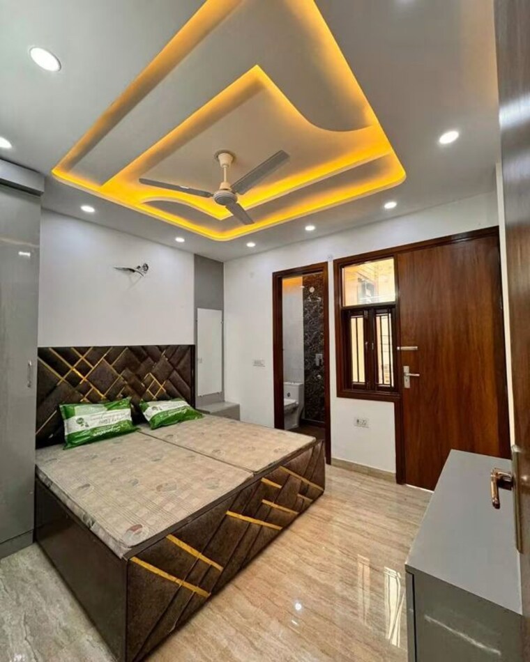 Bedroom, uttam nagar 3 Bedroom 910 Sq.Ft. Builder Floor In Uttam Nagar Delhi 10553171