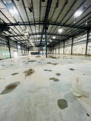  Warehouse – Exterior View View at Eros Goodluck Group Housing, Sector 52 - for Rent