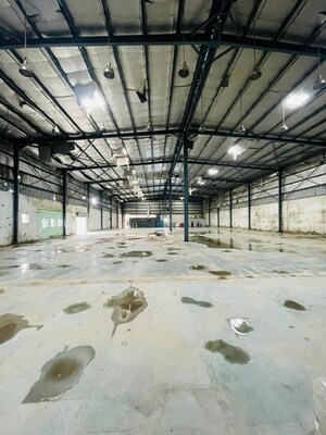  Warehouse – Exterior View View at Eros Goodluck Group Housing, Sector 52 - for Rent