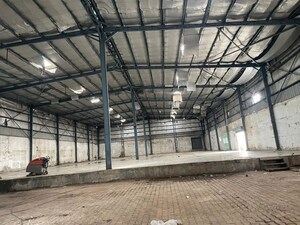  Warehouse – Exterior View View at Magnum Business District, Sector 74 - for Rent