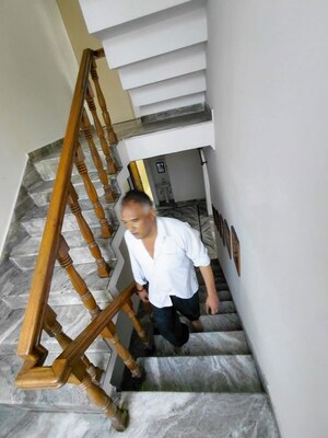Staircase in 4 BHK Independent House at Niranjanpur – for Rent