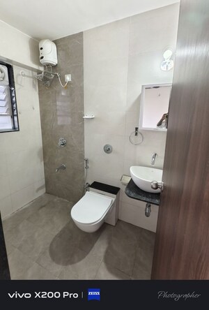 Bathroom in 2 BHK Apartment at Wadgaon Sheri – for Rent