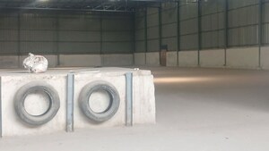 Bathroom in  Warehouse at Begampur Khatola – for Rent