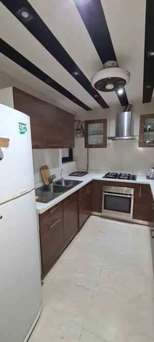 Kitchen in 3 BHK Builder Floor at Safdarjung Development Area – for Rent