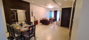 Living Room in 3 BHK Builder Floor at Safdarjung Development Area – for Rent