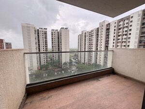 Balcony in 3 BHK Apartment at Lodha Palava City Lakeshore Greens, Dombivli East – for Rent