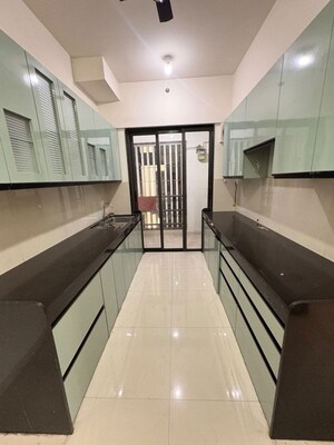 Kitchen in 3 BHK Apartment at Lodha Palava City Lakeshore Greens, Dombivli East – for Rent