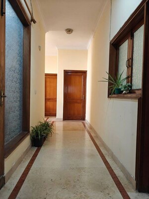4 BHK Builder Floor – Entrance View at Sarvodaya Enclave - for Rent